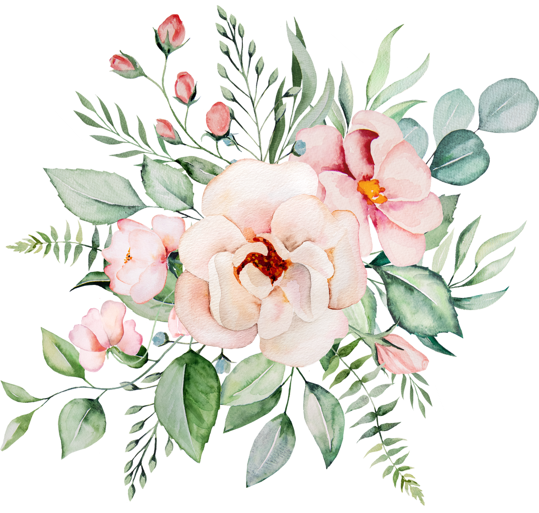 Watercolor Floral Bouquet