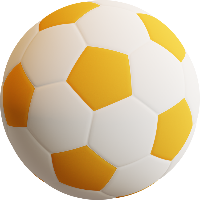 3D Soccer Ball Icon