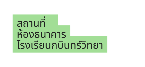 สถานท ห องธนาคาร โรงเร ยนกบ นทร ว ทยา