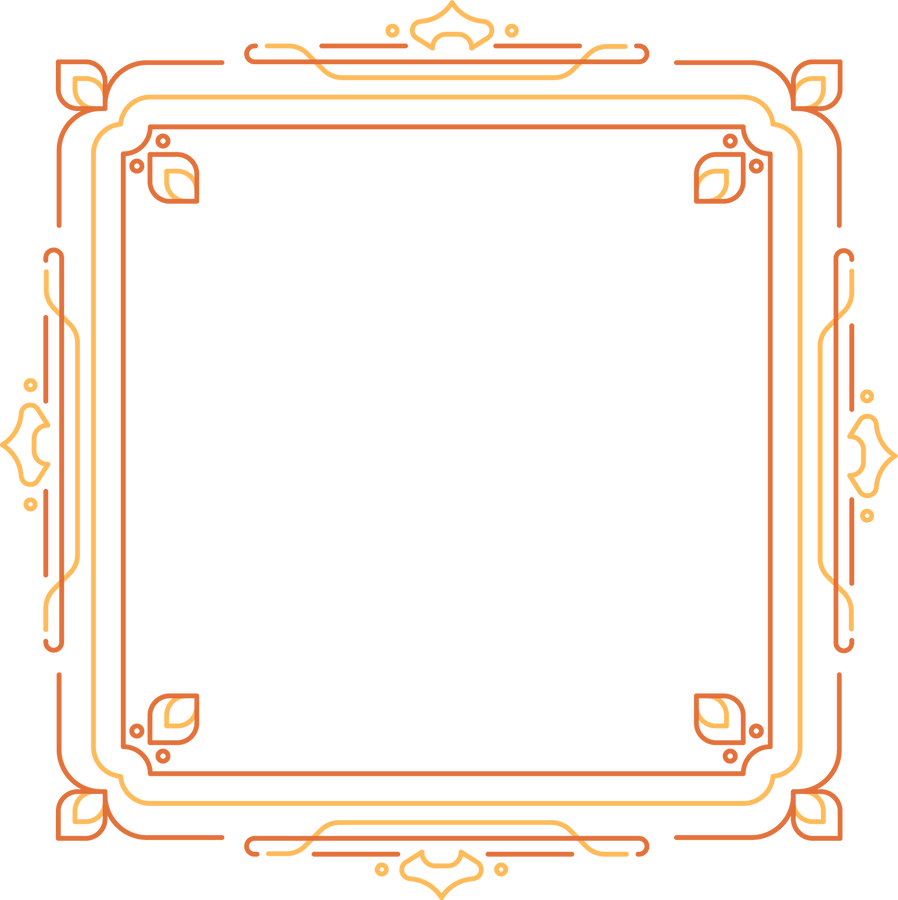 Elegant Ornate Profile Picture Frame