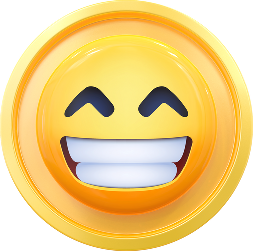 Haha emoji 3D icon